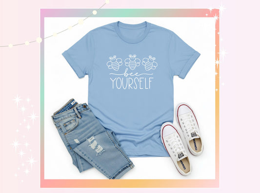 Bee Yourself Classic Unisex T-Shirt – Soft Cotton Tee