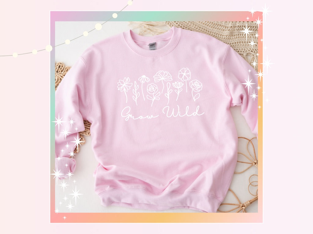 Grow Wild Unisex Classic Fit Sweatshirt