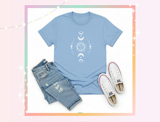 Sun & Moon Classic Unisex T-Shirt – Soft Cotton Tee