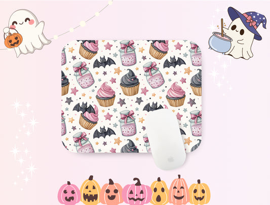 Sweet Treats Spooky Halloween Mouse Pad – Witchy Desk Mat for Office or Gaming