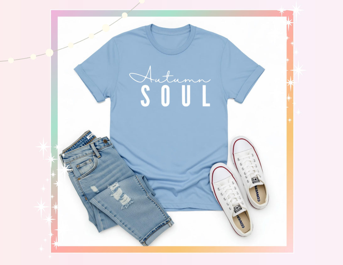 Autumn Soul Classic Unisex T-Shirt – Soft Cotton Tee